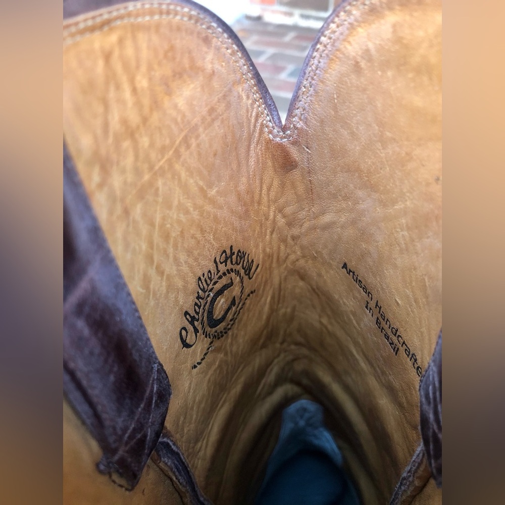 Charlie 1 Horse Ladies Western Boots, Size 7.5B - Picture 8 of 11